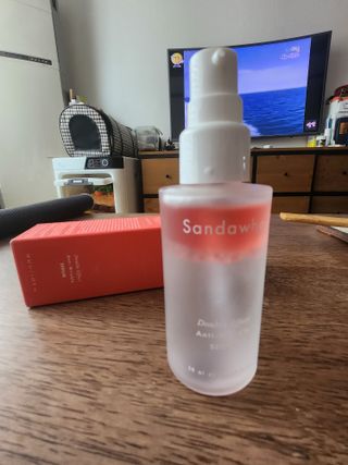 산다화 더블 이펙트 안티 링클 세럼 50ml — 5점을 준 리뷰어가 2023년 2월 올린 사용 사진