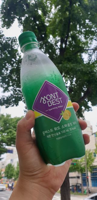 몽베스트 Montbest with Sparkling water Lemon OR Lime 20병(랜덤) — 5점을 준 리뷰어가 2022년 7월 올린 사용 사진
