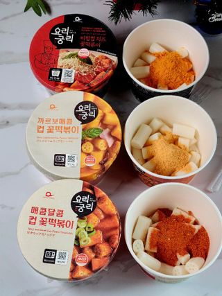프리 [요리궁리] 타입 B (매콤,치즈,매콤까르보) 꽃떡볶이 6개입 세트 — 5점을 준 리뷰어가 2024년 12월 올린 사용 사진