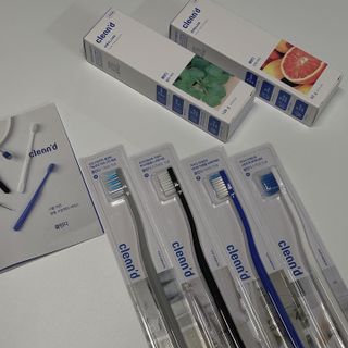 주식회사 클린디 [클린디] 고기능성 칫솔 세트_기능모/탄력모/미세모/초극세모 — 5점을 준 리뷰어가 2022년 4월 올린 사용 사진