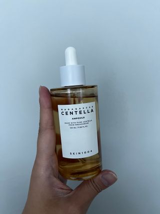 [스킨1004] 마다가스카르 센텔라 앰플 100ml — 4점을 준 리뷰어가 2024년 6월 올린 사용 사진