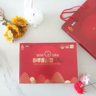 힘내라김홍삼 하루홍삼정스틱 10g x 30포 — 5점을 준 리뷰어가 2021년 6월 올린 사용 사진