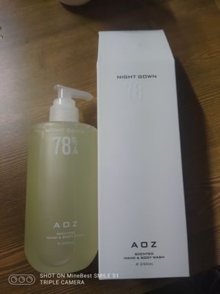 에일리언오더즈 센티드 핸드 앤 바디 워시 290ml (3종 택1) — 5점을 준 리뷰어가 2023년 8월 올린 사용 사진