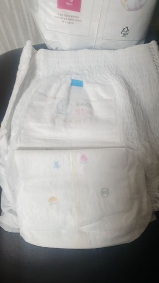 쿠잉 에어드라이  풀커버 팬티기저귀 (L/XL/XXL/XXXL) 1팩 — 5점을 준 리뷰어가 2023년 1월 올린 사용 사진