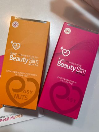 이지뷰티슬림MCT오일, 이지뷰티슬림MCT오일 아몬드 — 5점을 준 리뷰어가 2022년 1월 올린 사용 사진