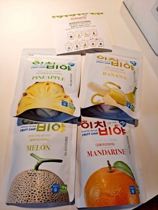 동결건조 과일칩 이치비야 4종 set — 5점을 준 리뷰어가 2021년 9월 올린 사용 사진