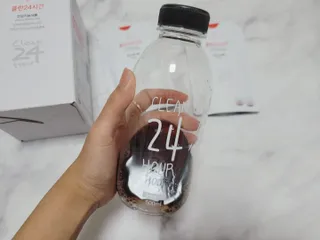 클린24시간 1BOX(5포) + 전용보틀(500ml) — 5점을 준 리뷰어가 2022년 9월 올린 사용 사진