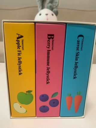 맛있게 골라먹는 이너셋 ABC젤리스틱 이너뷰티젤리 3종세트 15포X3박스 — 5점을 준 리뷰어가 2023년 4월 올린 사용 사진