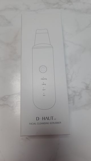 디하우트 랩 4 in 1 갈바닉 아쿠아 워터 필링기 스킨스크러버 — 4점을 준 리뷰어가 2021년 11월 올린 사용 사진