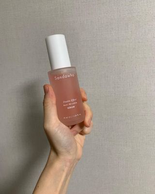 산다화 더블 이펙트 안티 링클 세럼 50ml — 5점을 준 리뷰어가 2022년 11월 올린 사용 사진