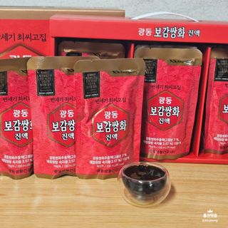 광동생활건강 [광동]진하고 깊은 풍미, 광동 보감쌍화진액 100mL * 18포 — 5점을 준 리뷰어가 2024년 6월 올린 사용 사진