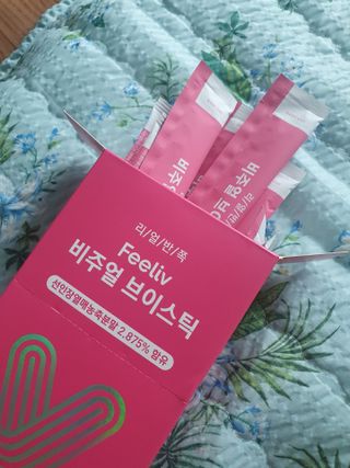필리브 비주얼 브이스틱 — 4점을 준 리뷰어가 2021년 6월 올린 사용 사진