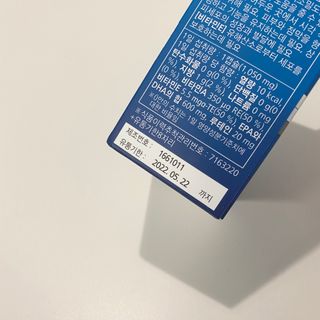 뉴트리션팩토리 비타프렙 오큐슈프림 루테인 오메가3 1050mg — 4점을 준 리뷰어가 2021년 7월 올린 사용 사진