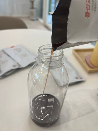 클린24시간 1BOX(5포) + 전용보틀(500ml) — 5점을 준 리뷰어가 2023년 5월 올린 사용 사진