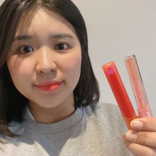 [블랙루즈]하프앤하프틴트 10종 中 벨벳5종 OR 글로우5종 중 택1 — 5점을 준 리뷰어가 2021년 3월 올린 사용 사진