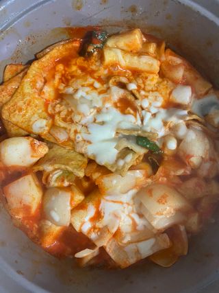 응큼떡볶이 — 5점을 준 리뷰어가 2021년 3월 올린 사용 사진