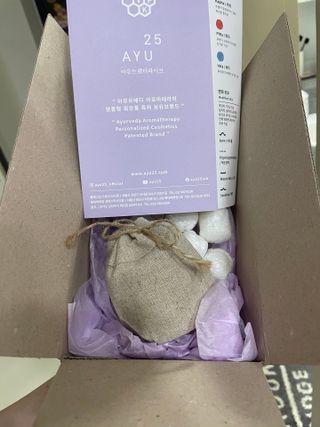 AYU25[아유트웬티파이브]다마스크로즈워터 베이스 천연 수분 촉촉 크림 — 5점을 준 리뷰어가 2021년 4월 올린 사용 사진