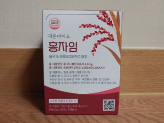 하루 1포로 콜레스테롤, 유산균, 고역가 소화효소까지 한번에 섭취! 다온바이오 홍자임 1개월분(30포) — 5점을 준 리뷰어가 2022년 12월 올린 사용 사진