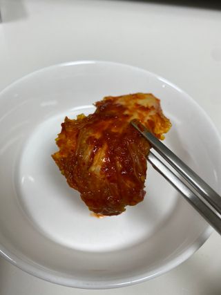 셰프애찬 알배기 겉절이 김치 1kg — 5점을 준 리뷰어가 2022년 11월 올린 사용 사진