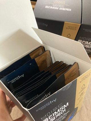 [브이푸드] 옵티MSM 관절케어 (70ml x30포) — 5점을 준 리뷰어가 2022년 6월 올린 사용 사진