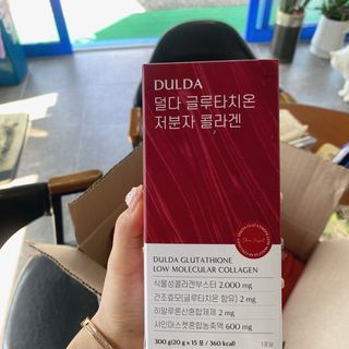 [덜다] 글루타치온 저분자 콜라겐 (20g x 15포) — 5점을 준 리뷰어가 2023년 8월 올린 사용 사진