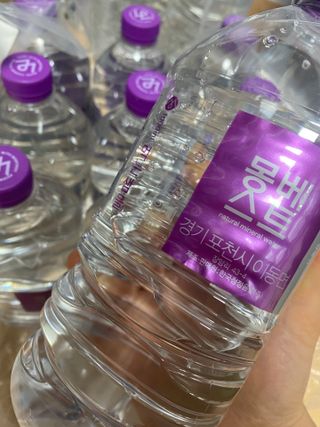 몽베스트 MONTBEST 1L 12입 — 5점을 준 리뷰어가 2022년 2월 올린 사용 사진