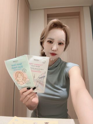 세뚜아(Cettua) 세뚜아 스팟 클리어 듀얼 패치 Cettua Spot Clear Dual Patch — 5점을 준 리뷰어가 2023년 8월 올린 사용 사진