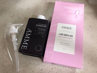아므 스칼프 릴렉싱 샴푸 — 4.5점을 준 리뷰어가 2021년 4월 올린 사용 사진
