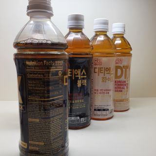 이도 발효한차 디티엑스 블랙 500ml 20병 — 5점을 준 리뷰어가 2021년 8월 올린 사용 사진