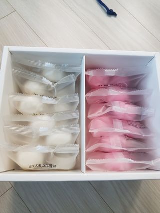 종로복떡방 레트로 3총사 꿀떡 세트 — 5점을 준 리뷰어가 2021년 3월 올린 사용 사진