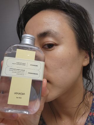 [녹산] 비건 대나무 밸런싱 수분 토너 + 비건 바이오 비타 에센스 — 5점을 준 리뷰어가 2022년 10월 올린 사용 사진