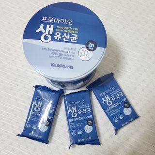 서울약사신협_프로바이오생유산균_2.5G x 100포 — 5점을 준 리뷰어가 2021년 5월 올린 사용 사진