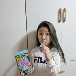 다나음 셀렌에 빠진 아연면역젤리 열대과일맛+사과맛 — 5점을 준 리뷰어가 2023년 1월 올린 사용 사진