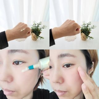 [NEW 탄력유턴 아이크림] AHC 유스 래스팅 리얼 아이크림 포 페이스 — 4점을 준 리뷰어가 2021년 3월 올린 사용 사진
