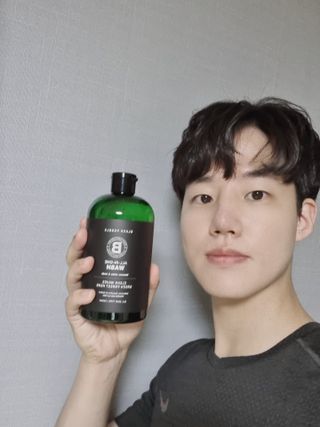 블랙페블 남성청결제 올인원 바디워시 클린 웨이브 — 5점을 준 리뷰어가 2021년 6월 올린 사용 사진
