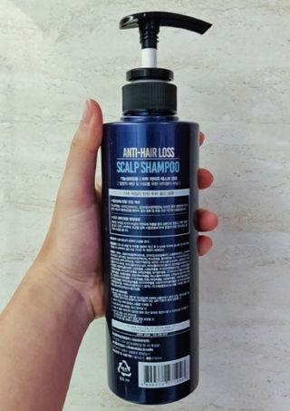 다슈코리아 다슈 데일리 단백질 한방 두피 골드 샴푸 500ml — 5점을 준 리뷰어가 2021년 1월 올린 사용 사진
