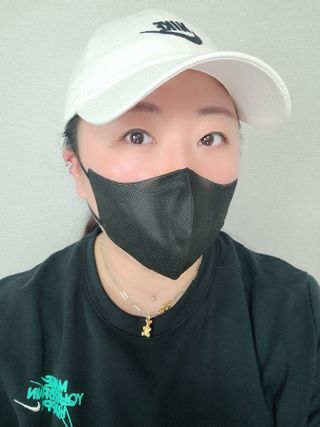 Ciior 씨오르 브이핏 마스크 — 4.5점을 준 리뷰어가 2022년 12월 올린 사용 사진