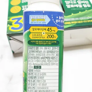 LIVE 매일바이오 알로에 드링킹 요거트 — 5점을 준 리뷰어가 2022년 4월 올린 사용 사진