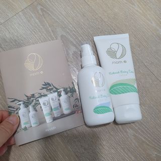 mom e 맘이 내추럴 베이비 케어 크림+바디오일 — 5점을 준 리뷰어가 2021년 1월 올린 사용 사진