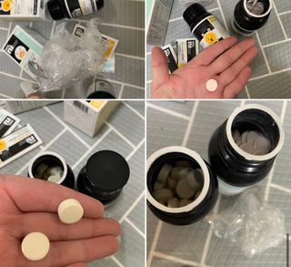 일동제약 마이니 마이니 지니키즈 유산균 츄어블, 멀티비타 set — 4점을 준 리뷰어가 2021년 3월 올린 사용 사진