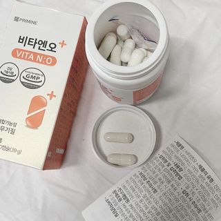 프리마인 성큼다가온 봄, 이너뷰티를 챙겨야 피부도 화사하게, 컨디션도 활기차게. 흡수율을 높인 고효율 비타민. — 4.5점을 준 리뷰어가 2022년 8월 올린 사용 사진