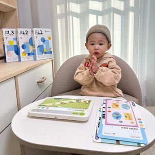 크레타탭 차세대 사고력 유아수학 학습기 페이퍼 태블릿 — 5점을 준 리뷰어가 2024년 1월 올린 사용 사진