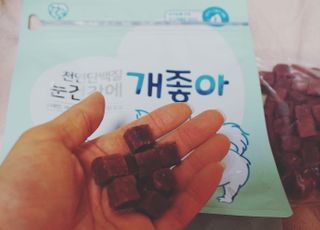My Pet Care 천연단백질 눈건강에 개좋아 — 5점을 준 리뷰어가 2021년 1월 올린 사용 사진