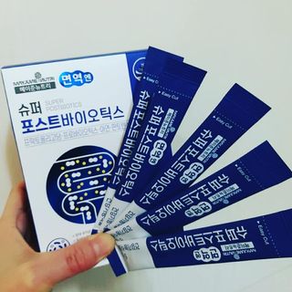 메이준뉴트리 슈퍼 포스트바이오틱스 — 5점을 준 리뷰어가 2021년 3월 올린 사용 사진