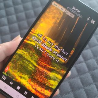 매직씽 노래방 어플리케이션 6개월 이용권 — 4점을 준 리뷰어가 2021년 9월 올린 사용 사진