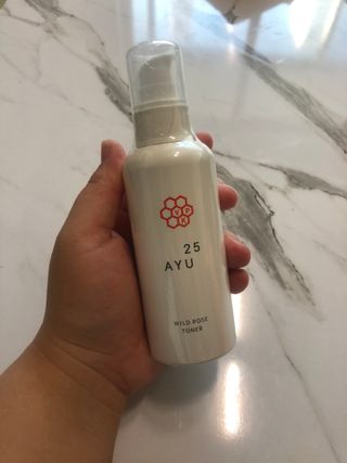 AYU25[아유트웬티파이브] 피부건강에 꼭 필요한 pH 약산성 와일드 로즈토너 — 5점을 준 리뷰어가 2021년 5월 올린 사용 사진