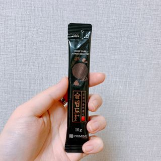프리마인 자체 기업부설 연구소에서 찾아낸 건강한 수면의 비밀.  슬립토 플러스 30포 — 3점을 준 리뷰어가 2021년 11월 올린 사용 사진