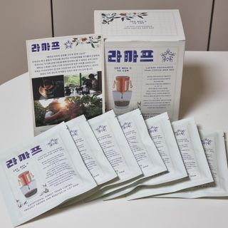 라까프 베트남 핀 커피 드립백 7개입 — 5점을 준 리뷰어가 2022년 8월 올린 사용 사진