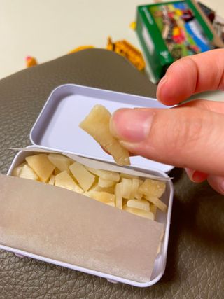 [아이스칩스] 무설탕 비건 자일리톨 캔디 7종 2개기준 — 5점을 준 리뷰어가 2021년 6월 올린 사용 사진