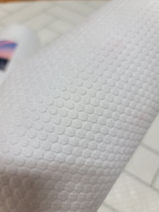 부직포나라 중금속유해물질ZERO 뜯어쓰는 주방 일회용수세미 60매 2매 — 5점을 준 리뷰어가 2022년 11월 올린 사용 사진
